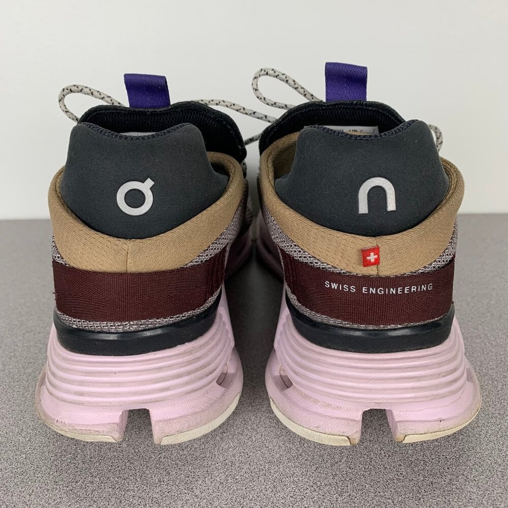 On Running Women’s Sneakers in Pink, Purple, Brown and Black - Picture 10 of 13